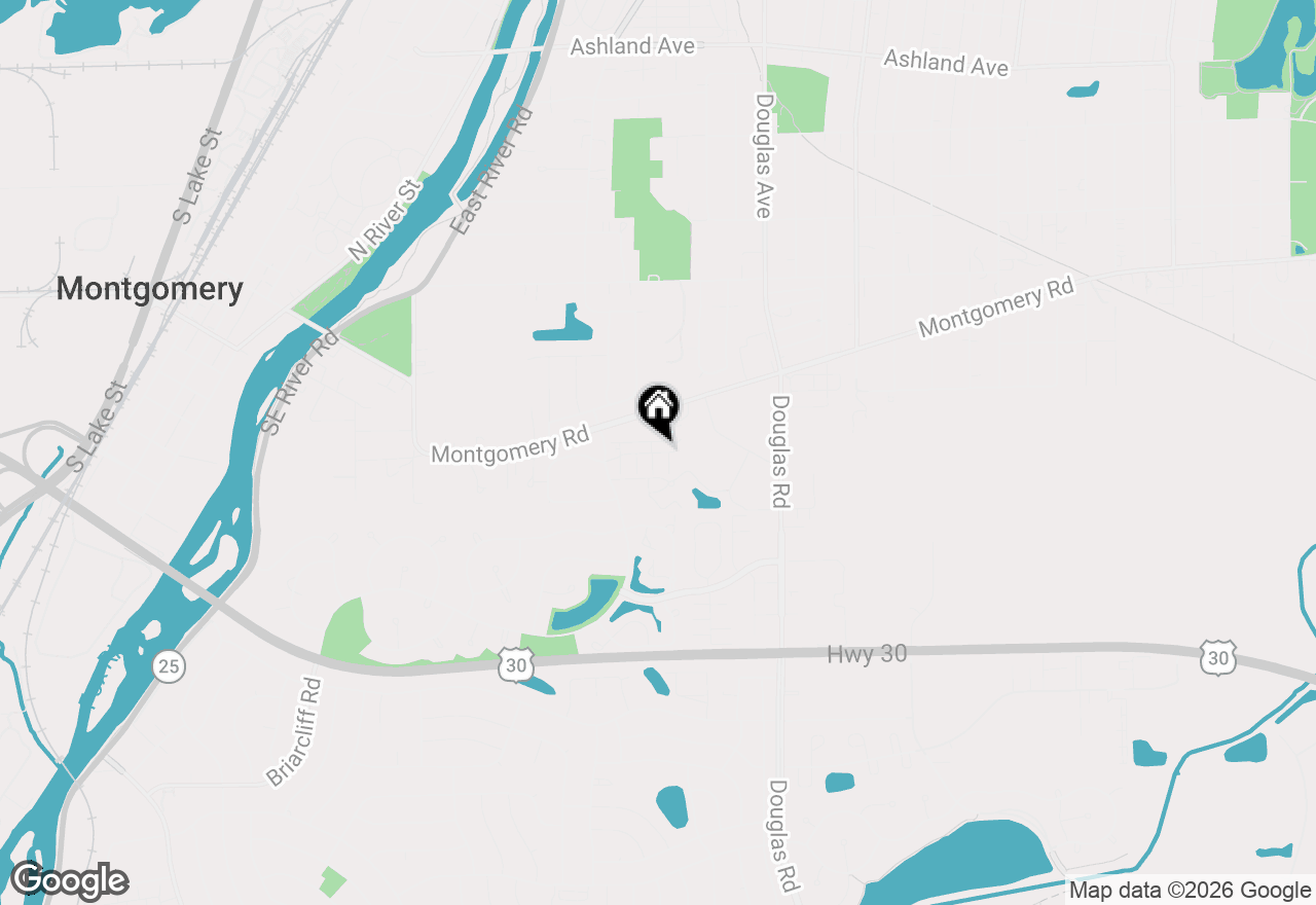 Map of 1476 Manning Avenue, Montgomery, IL 60538