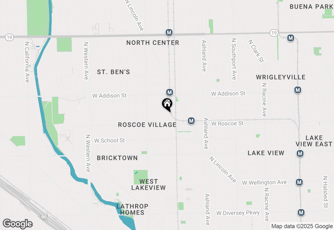 Map of 1830 W Newport Avenue, Chicago, IL 60657