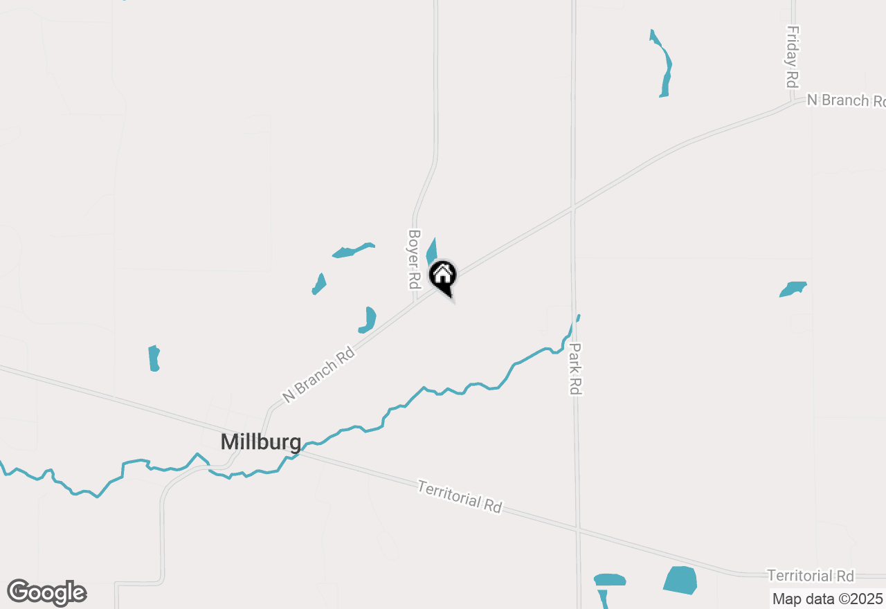 Map of 5310 N Branch Road, Coloma, MI 49038