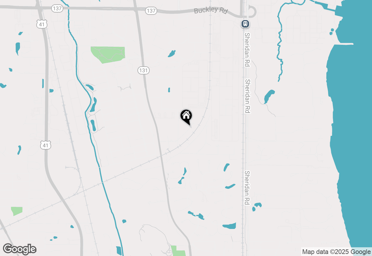 Map of 230 Bayshore Drive, Lake Bluff, IL 60044