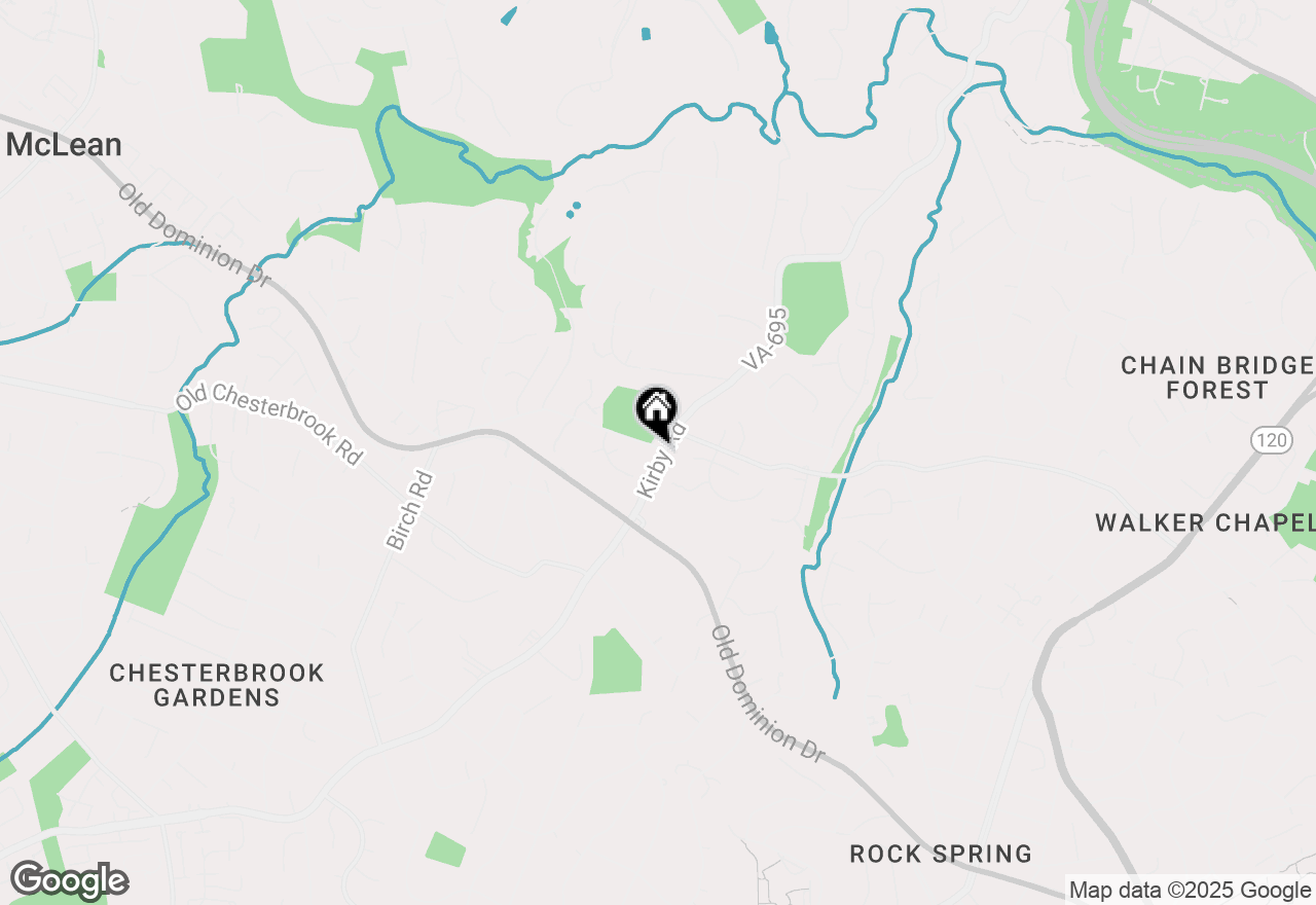 Map of 1650 Kirby Road, Mclean, VA 22101