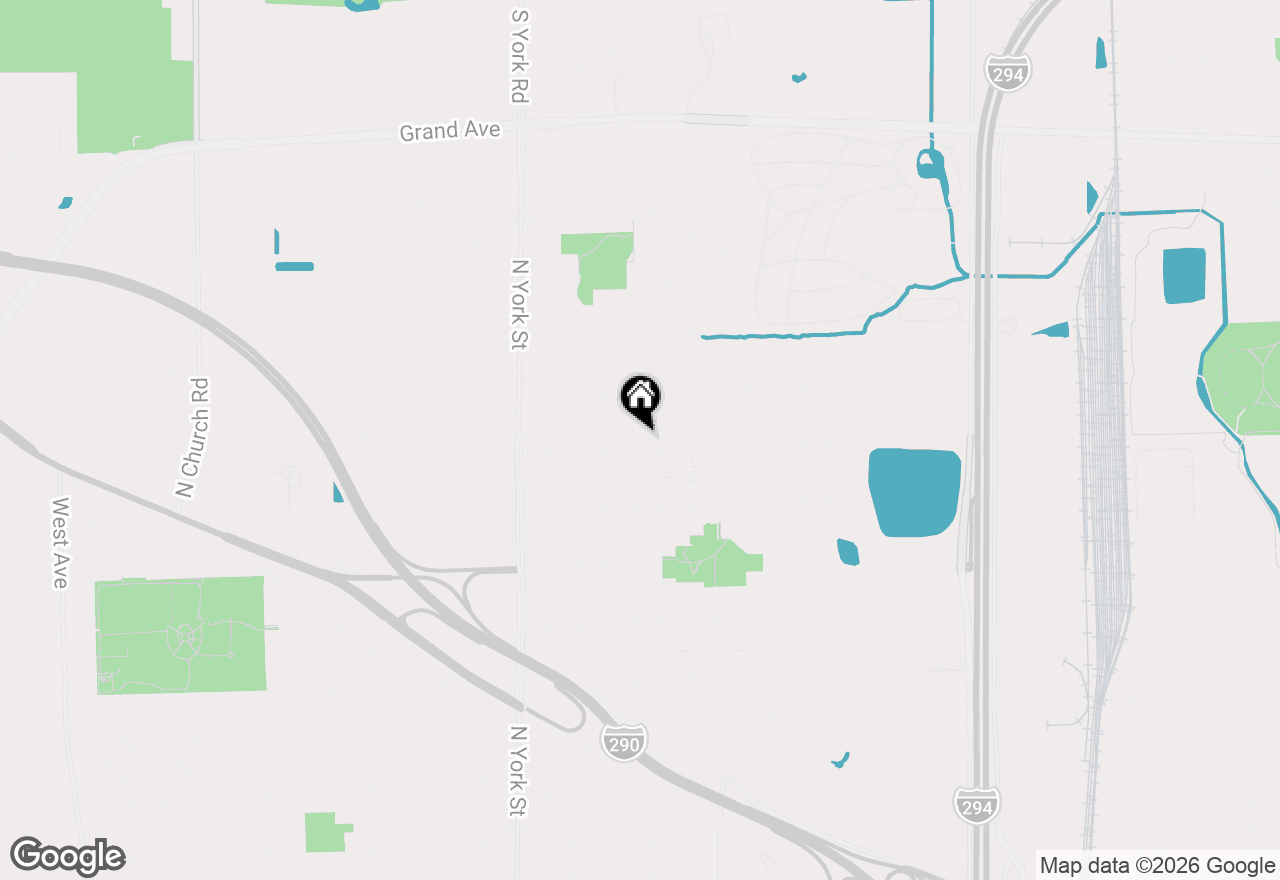 Map of 753 N Willow Road, Elmhurst, IL 60126