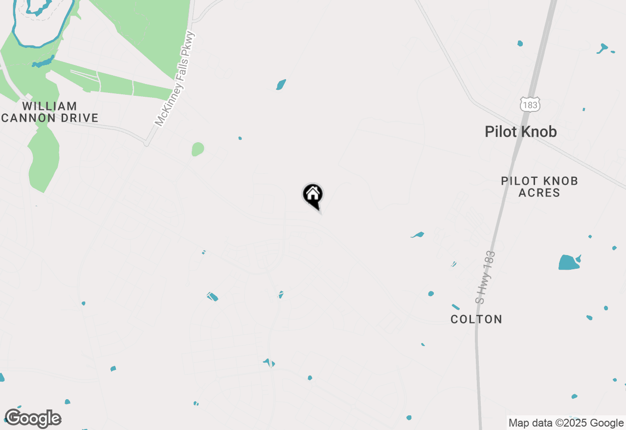 Map of 8025 Beacon Knob Way, Austin, TX 78744