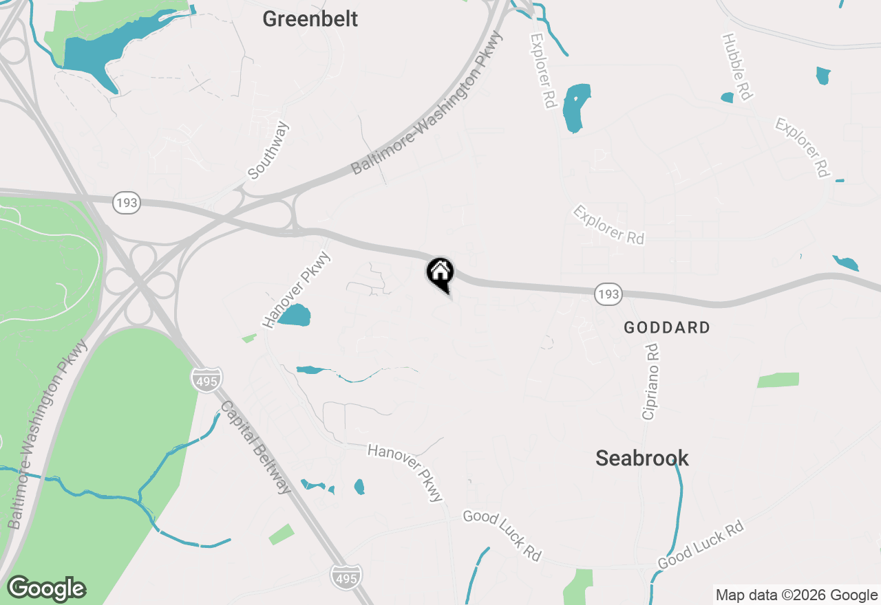 Map of 7344 Morrison Drive, Greenbelt, MD 20770