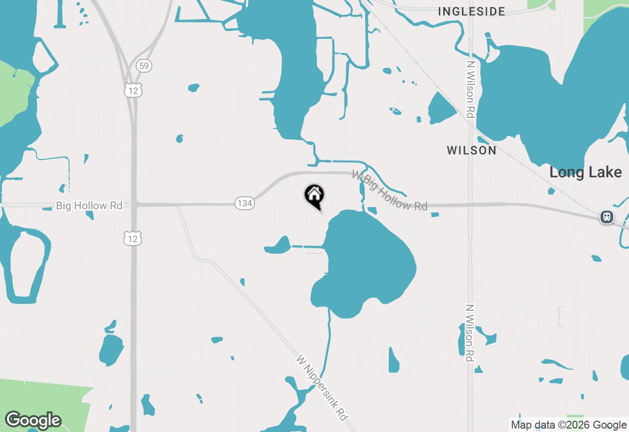 Map of 26681 W Wooster Lake Drive, Ingleside, IL 60041