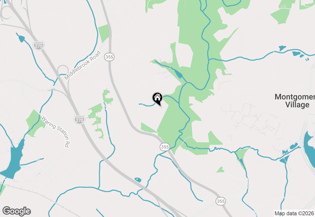 Map of 19242 Wheatfield Terrace, Gaithersburg, MD 20879