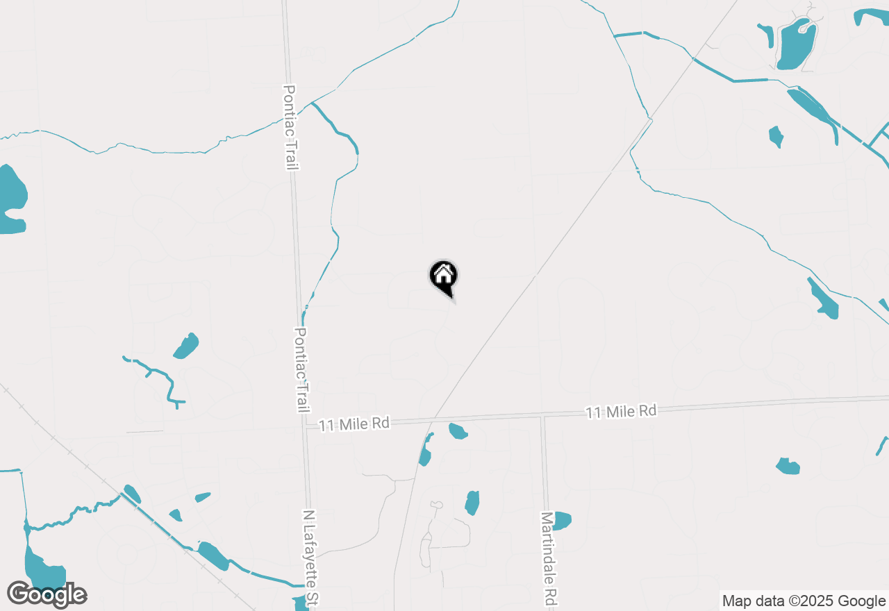 Map of 1359 Coach House Lane, South Lyon, MI 48178