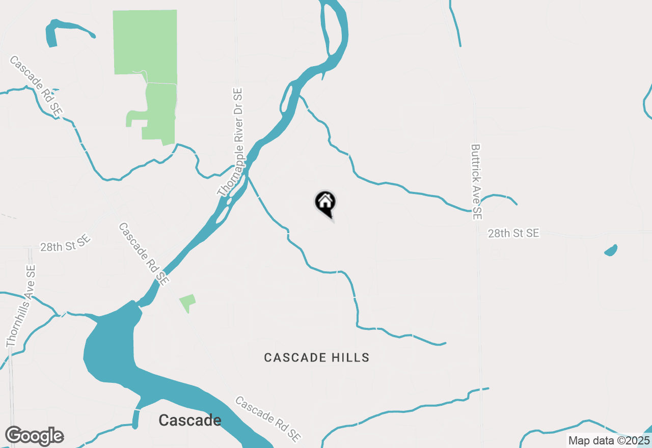 Map of 7485 Treeline Drive Se, Grand Rapids, MI 49546