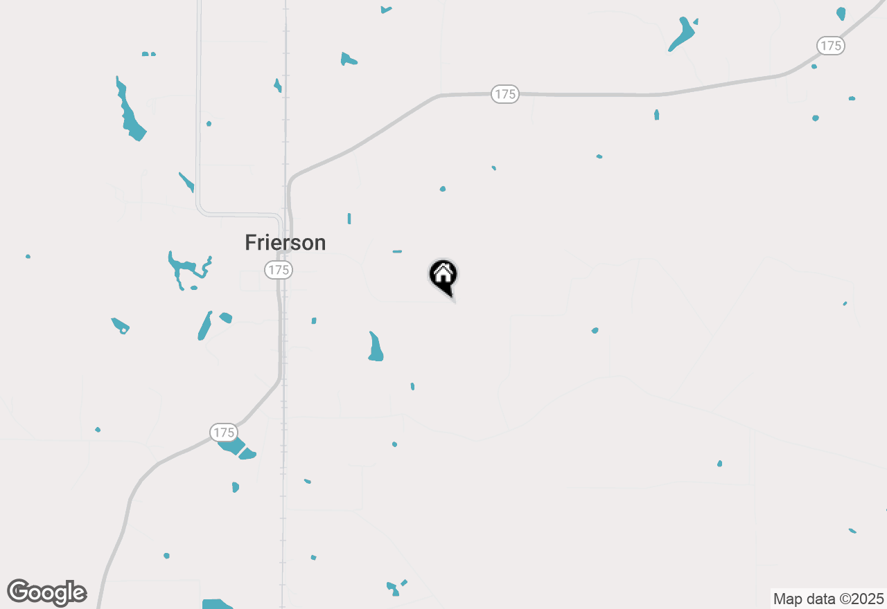 Map of 1210 Bayou Bay Court, Frierson, LA 71027