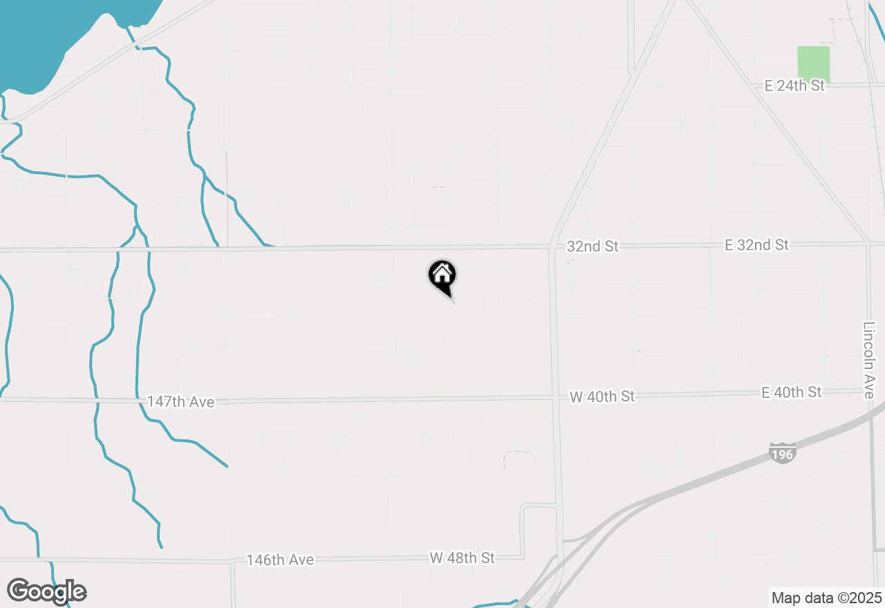 Map of 361 W 35th Street, Holland, MI 49423
