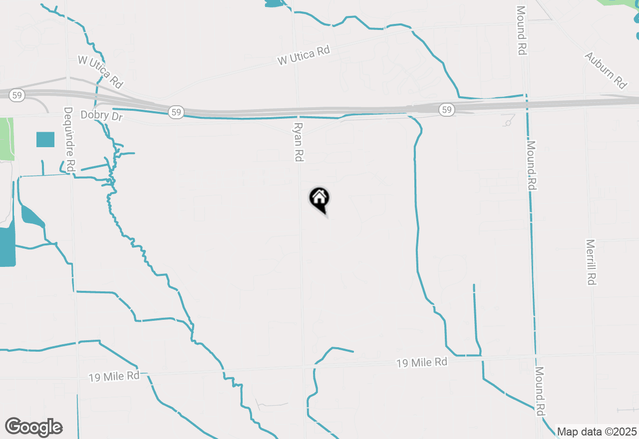 Map of 44146 Kendyl Drive, Sterling Heights, MI 48314