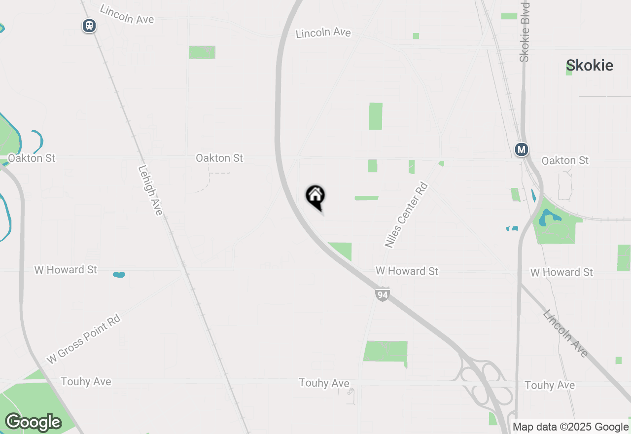 Map of 5517 Mulford Street, Skokie, IL 60077