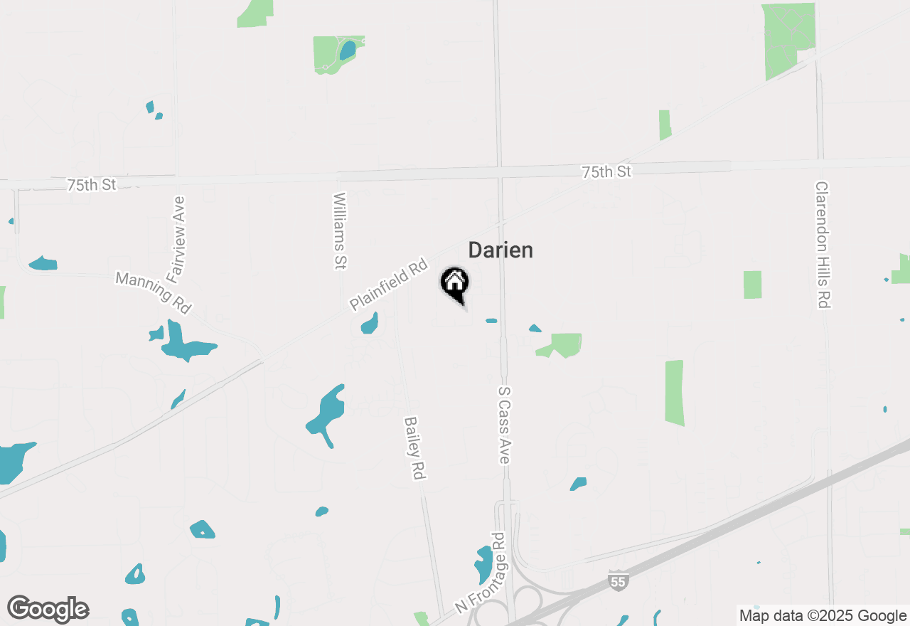 Map of 1310 Regency Grove Drive, Darien, IL 60561