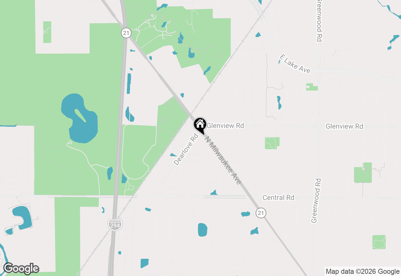 Map of 950 Milwaukee Avenue #230, Glenview, IL 60025