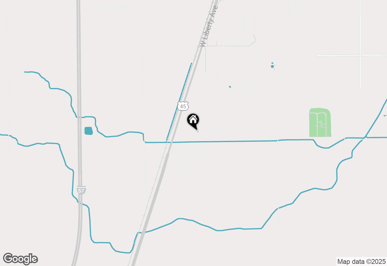 Map of 1565 S Pointe Drive, Rantoul, IL 61866