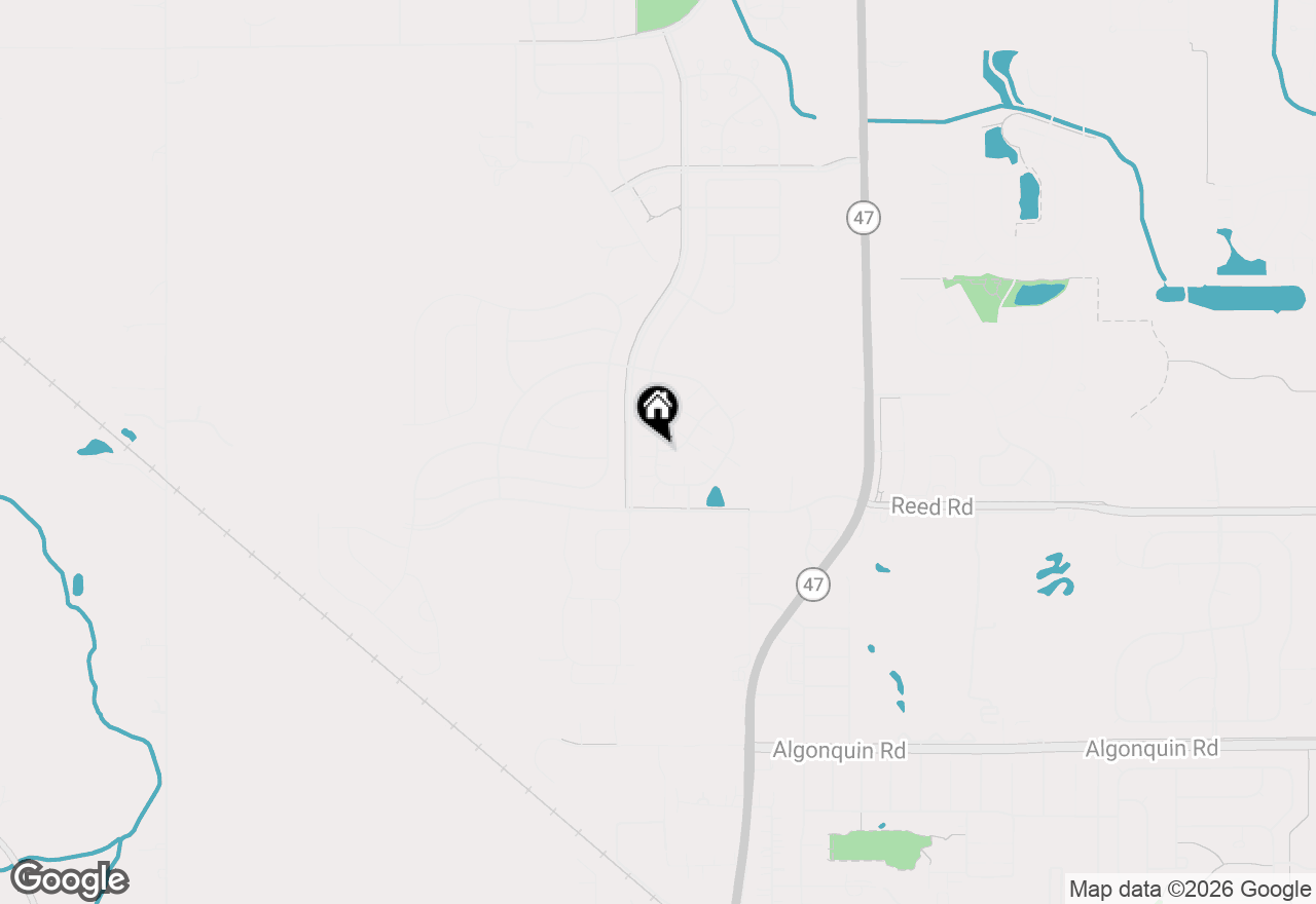Map of 10003 Cummings Street, Huntley, IL 60142