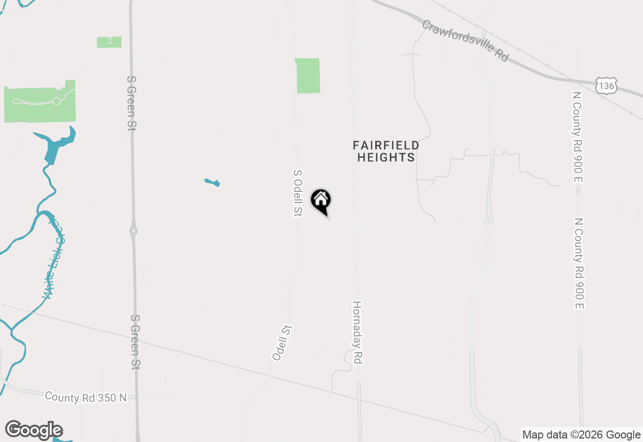 Map of 708 Airport Road, Brownsburg, IN 46112