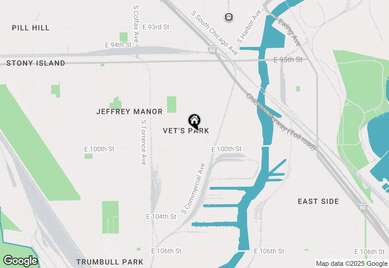 Map of 9908 S Exchange Avenue, Chicago, IL 60617