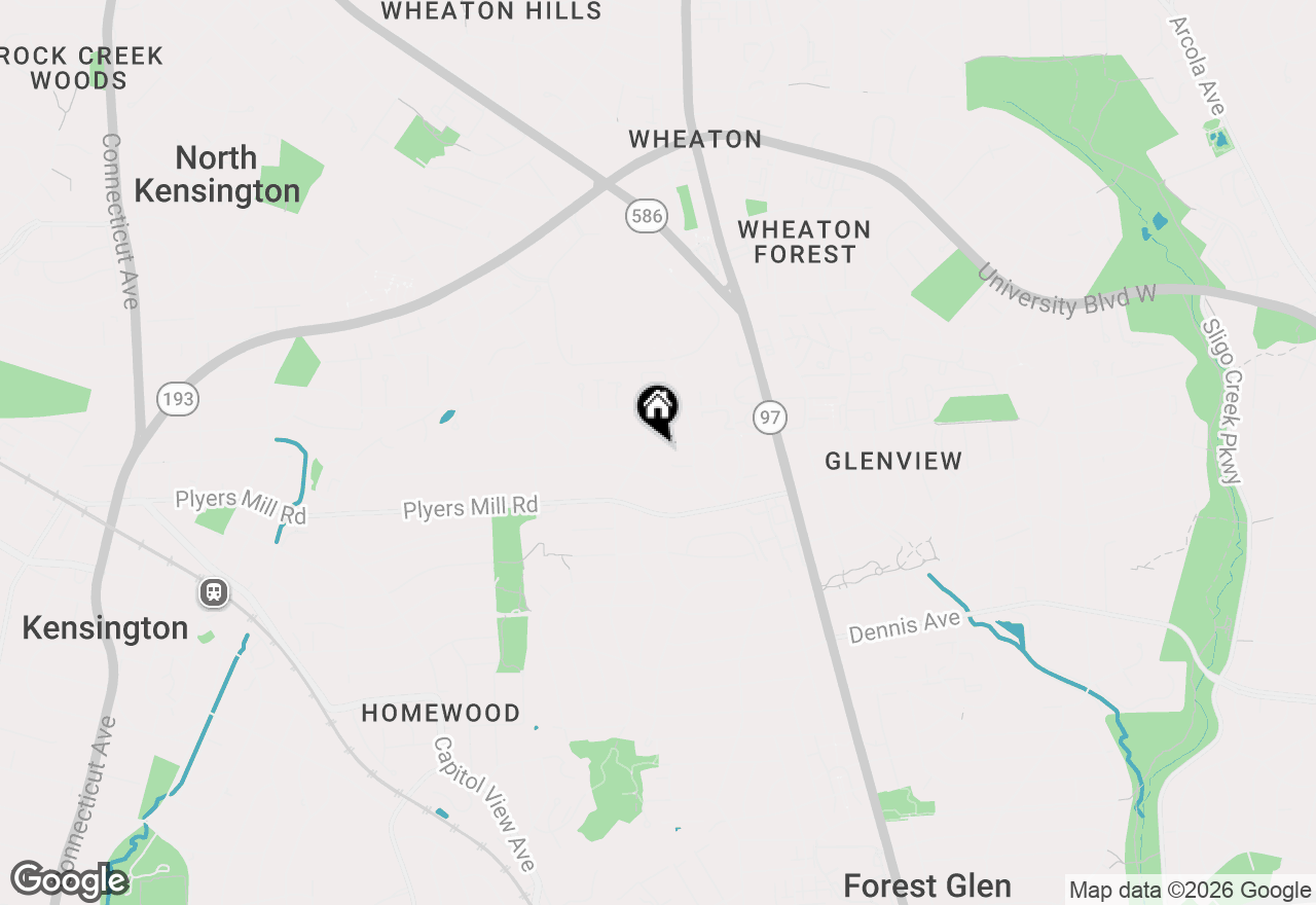 Map of 2512 Kimberly Street, Silver Spring, MD 20902