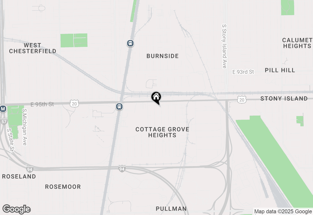 Map of 9522 S Greenwood Avenue, Chicago, IL 60628