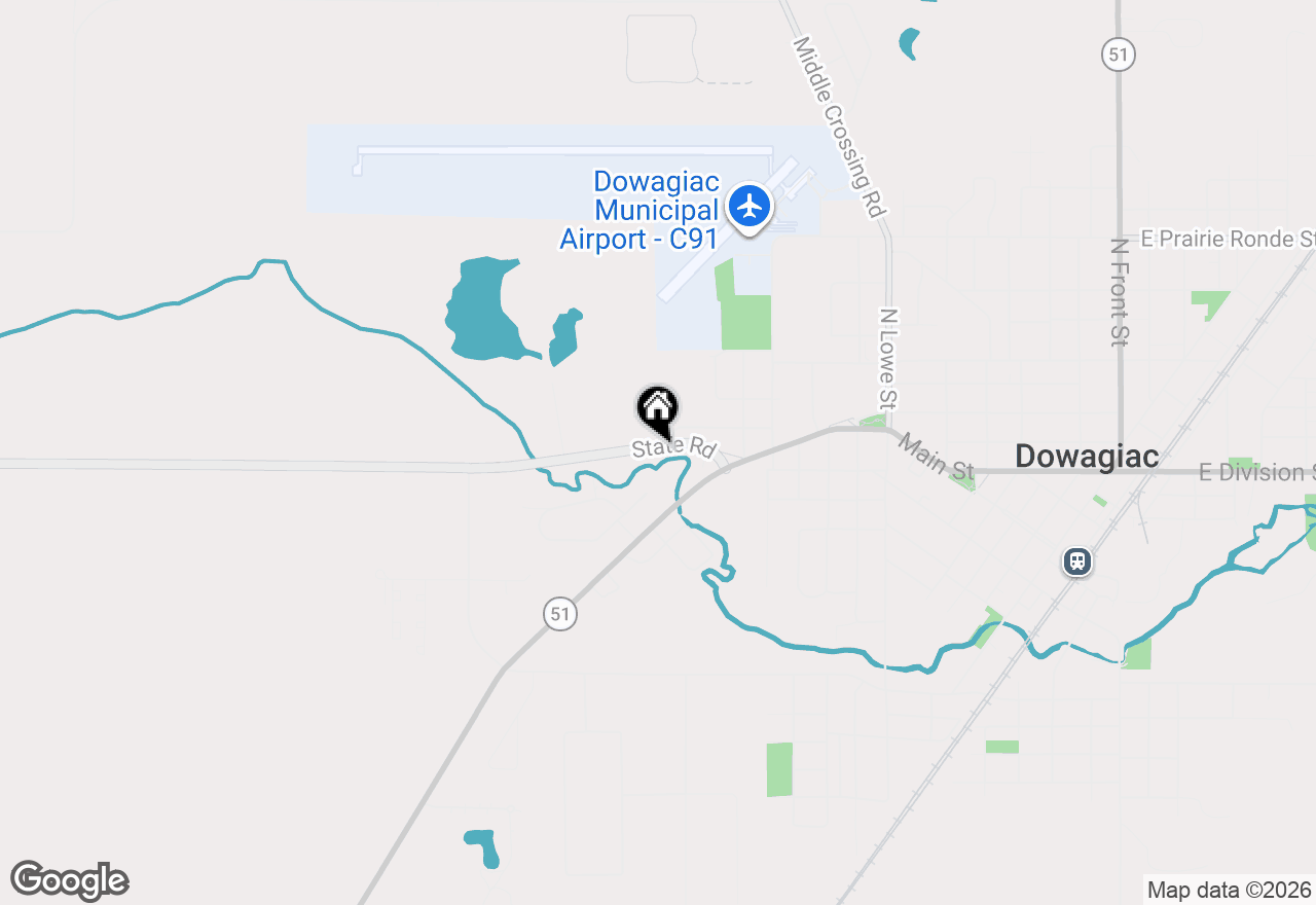 Map of 125 State Road, Dowagiac, MI 49047