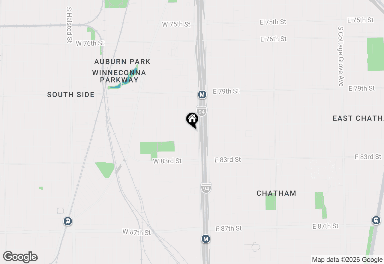 Map of 8119 S Perry Avenue, Chicago, IL 60620