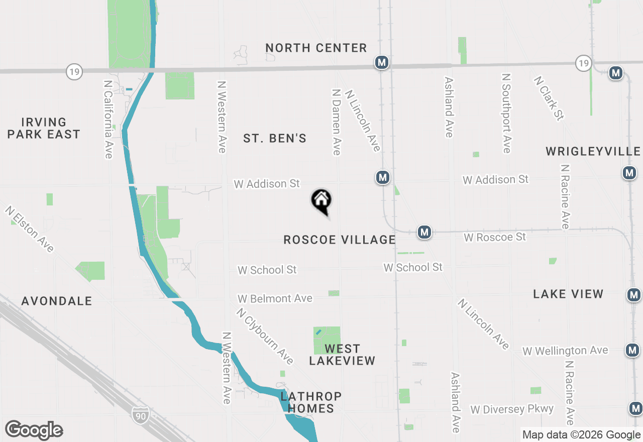 Map of 3438 N Seeley Avenue, Chicago, IL 60618