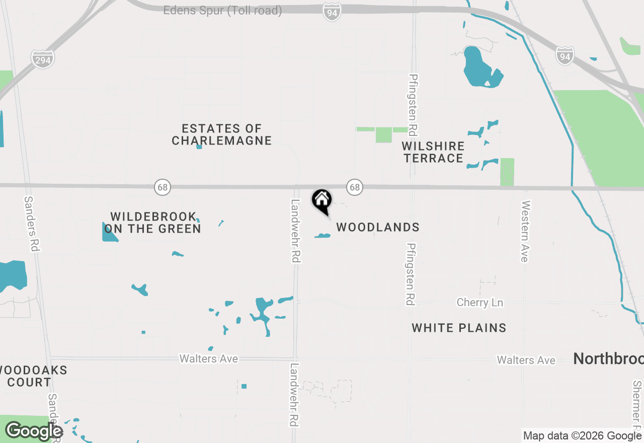 Map of 3110 Pheasant Creek Drive #110, Northbrook, IL 60062