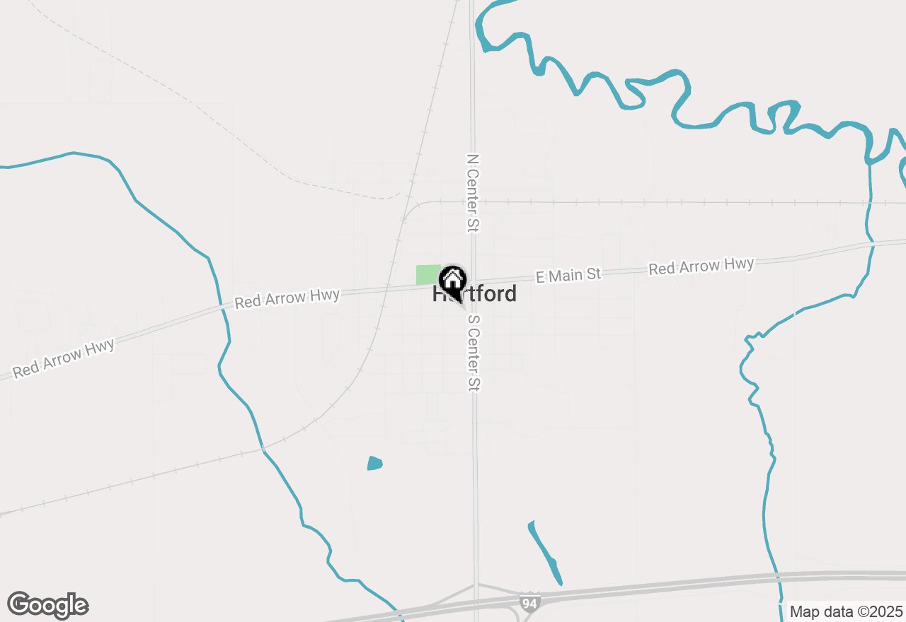 Map of 21 W Shepard Street, Hartford, MI 49057