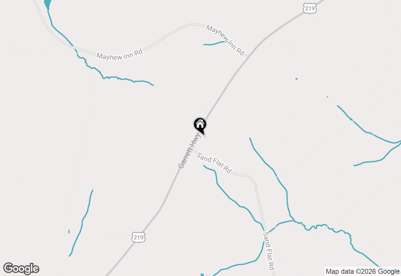 Map of 17848 Garrett Highway, Oakland, MD 21550