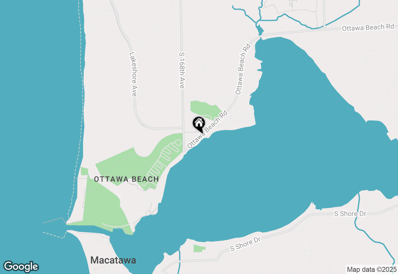 Map of 2080 Ottawa Beach Road, Holland, MI 49424