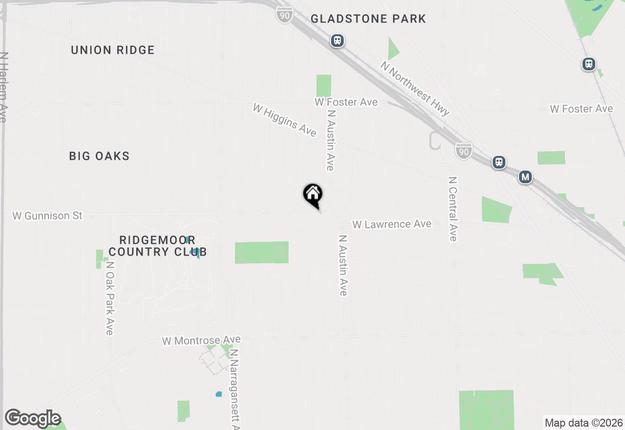 Map of 6041 W Gunnison Street, Chicago, IL 60630