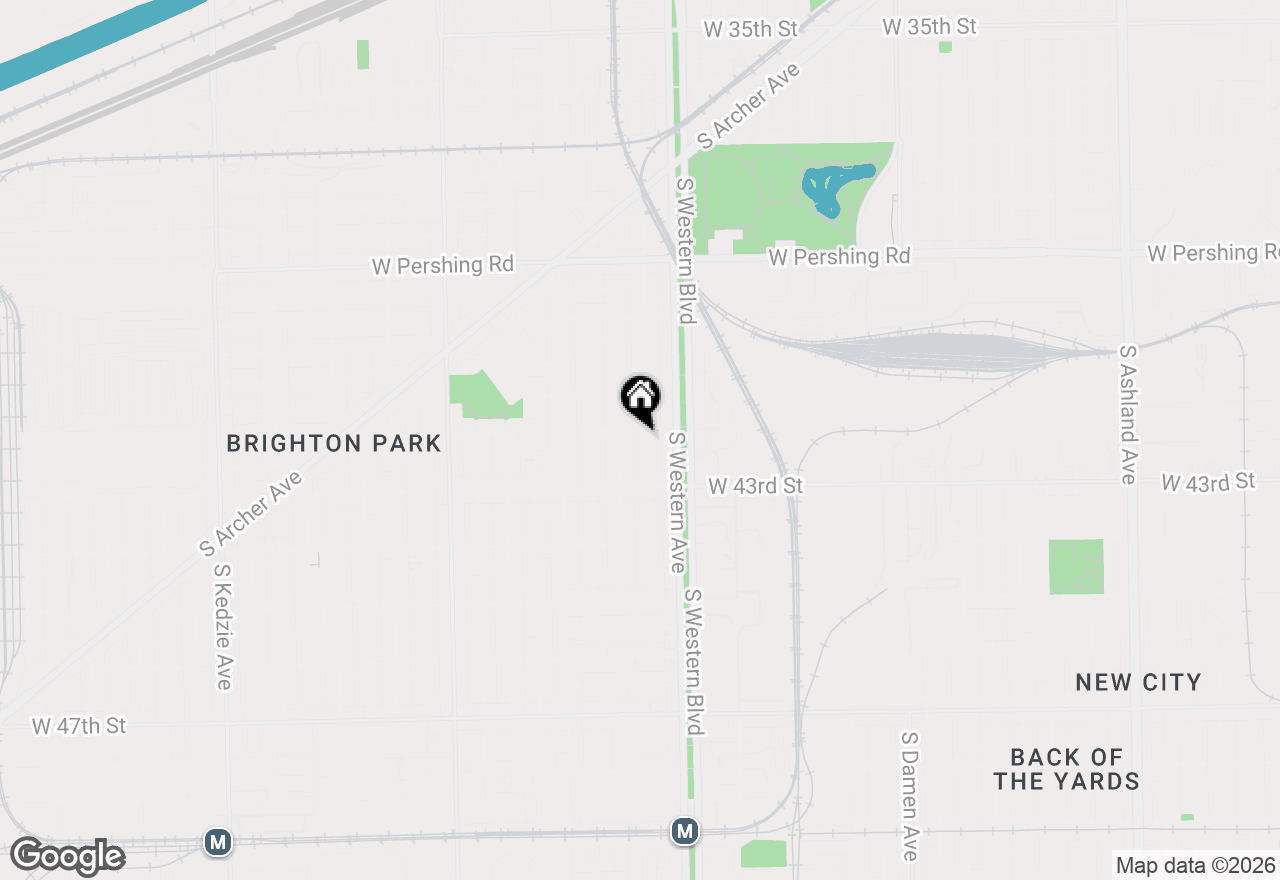 Map of 4208 S Artesian Avenue, Chicago, IL 60632