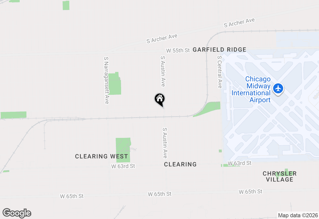 Map of 6019 W 59th Street, Chicago, IL 60638