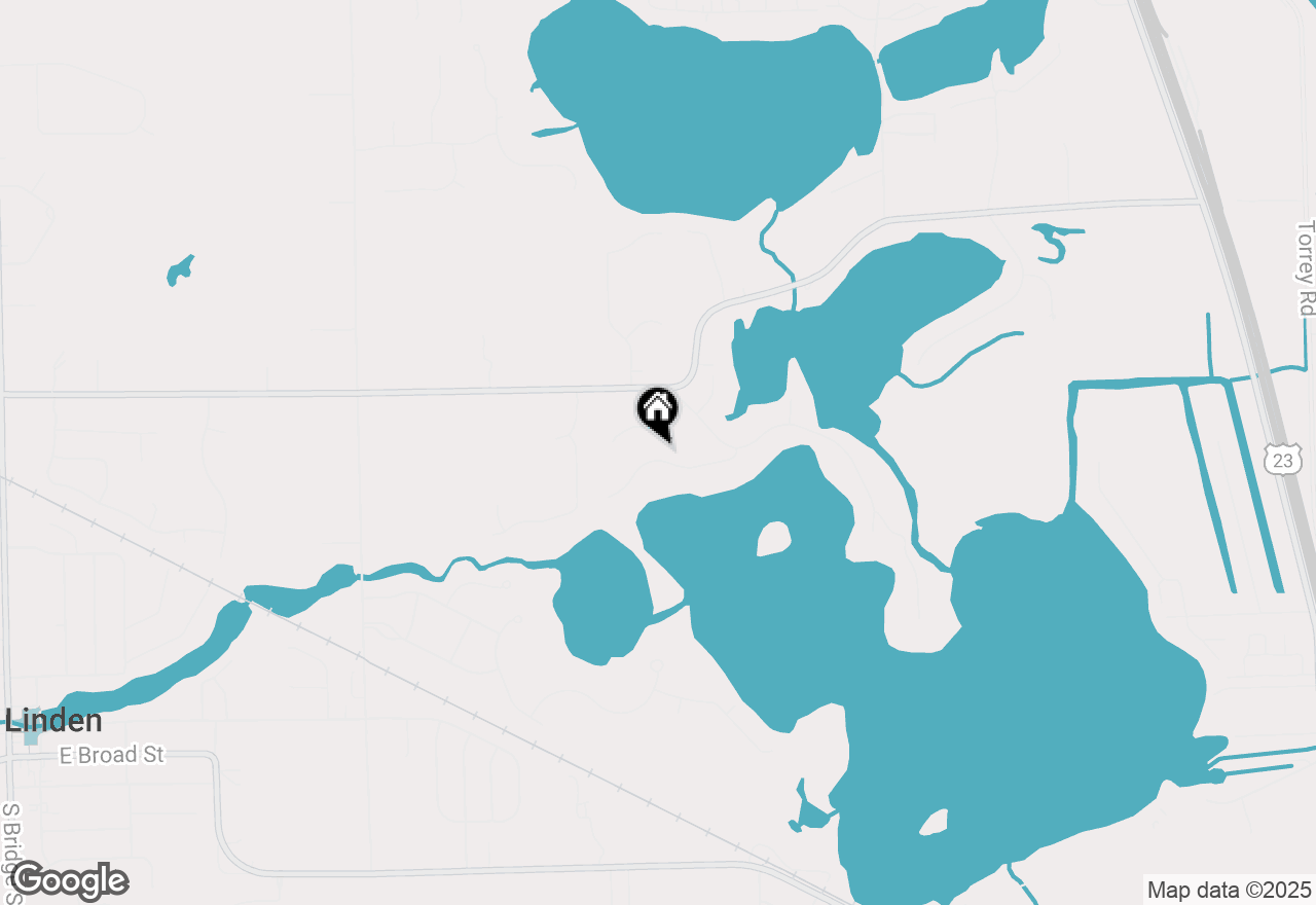 Map of 4248 W Four Lakes Drive, Linden, MI 48451