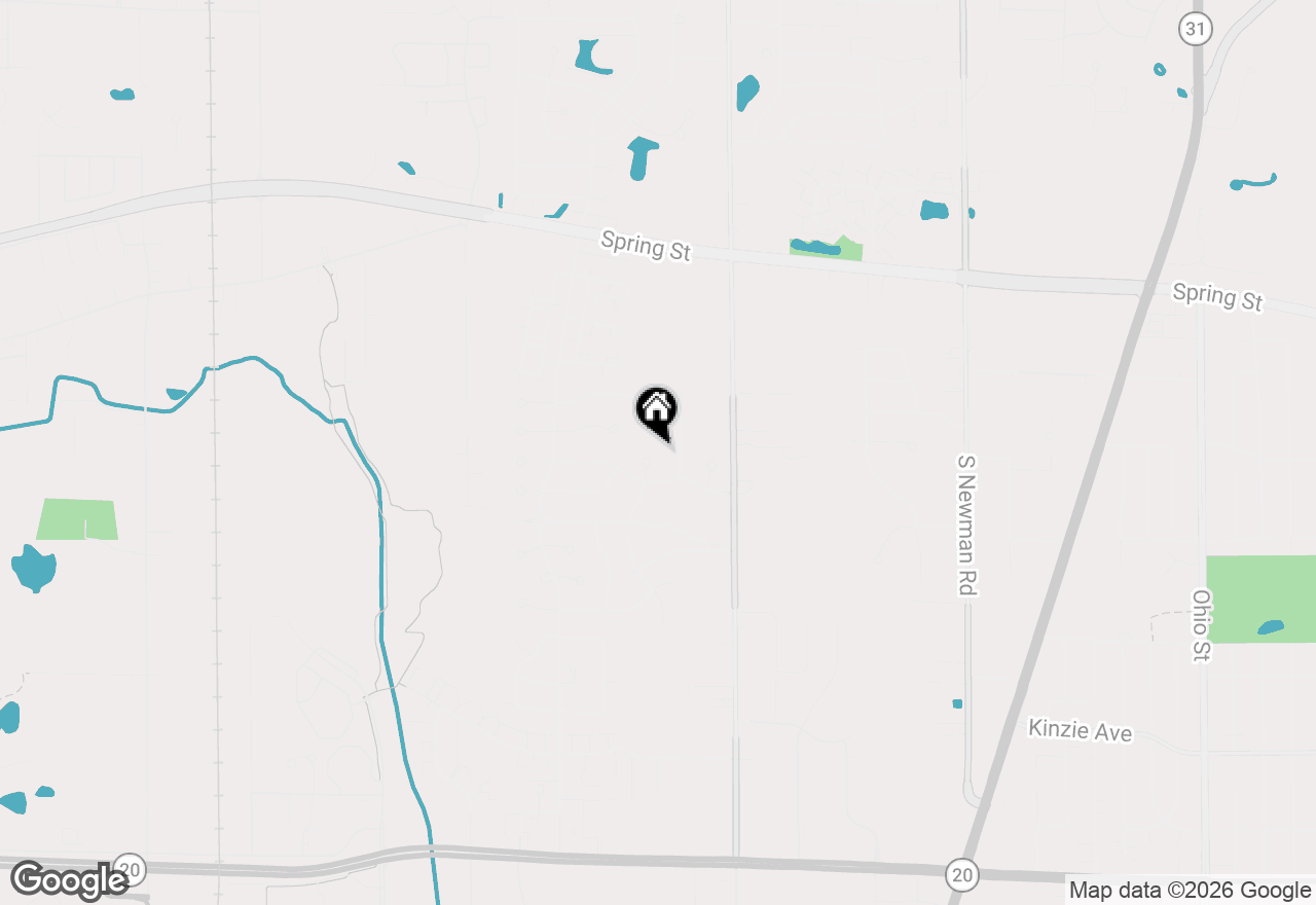 Map of 209 Greenvalley Dr, Mount Pleasant, WI 53406