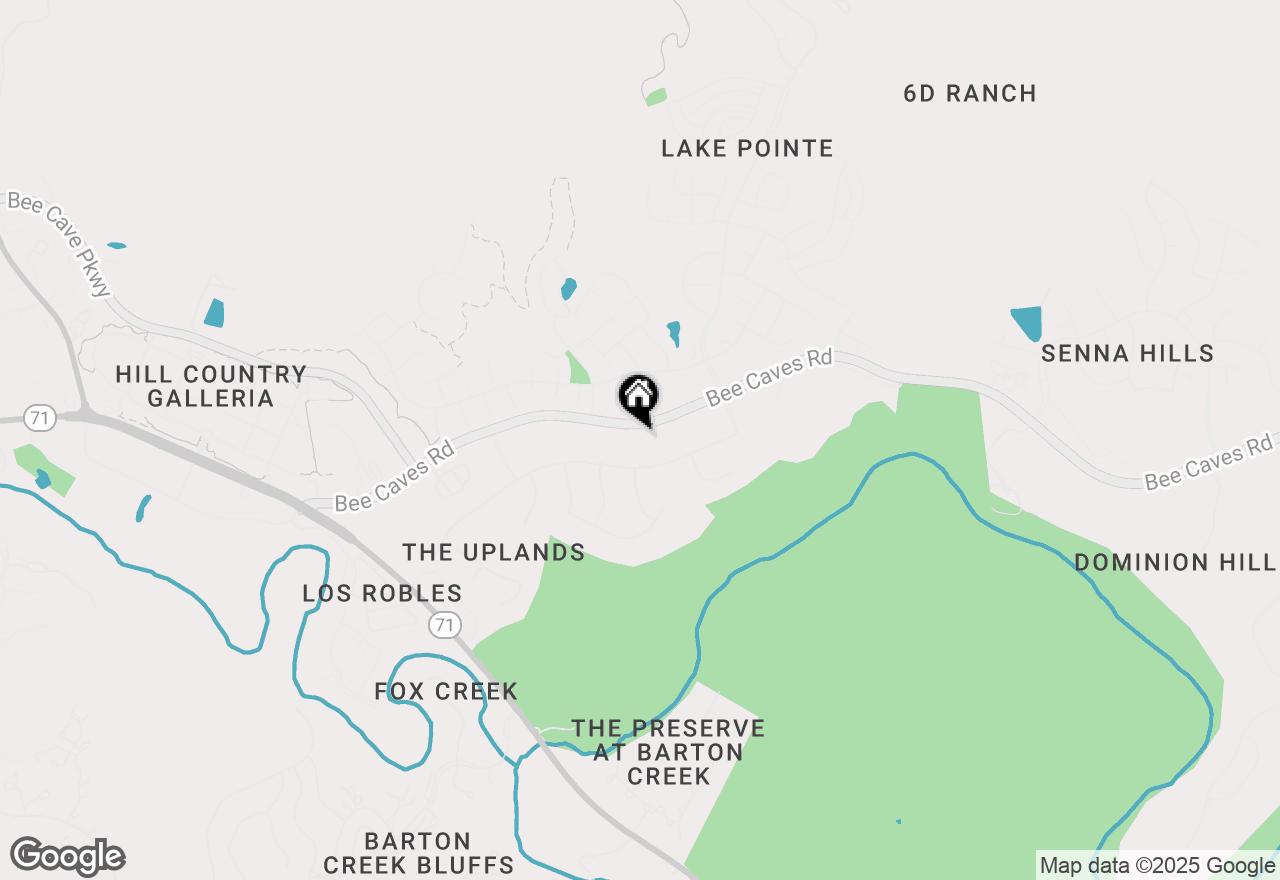 Map of 11813 Bee Caves Rd, Austin, TX 78746