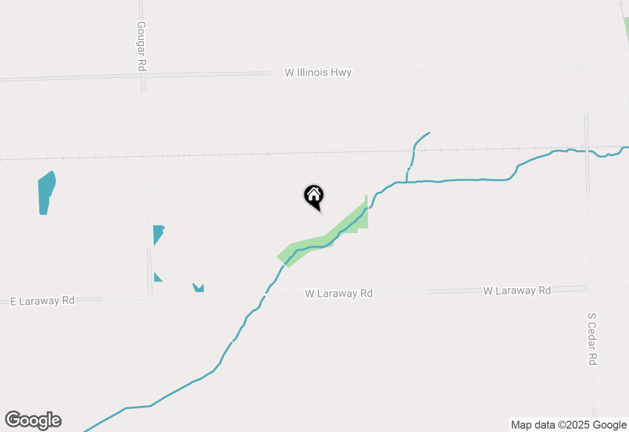Map of 1617 Cimarron Drive, New Lenox, IL 60451