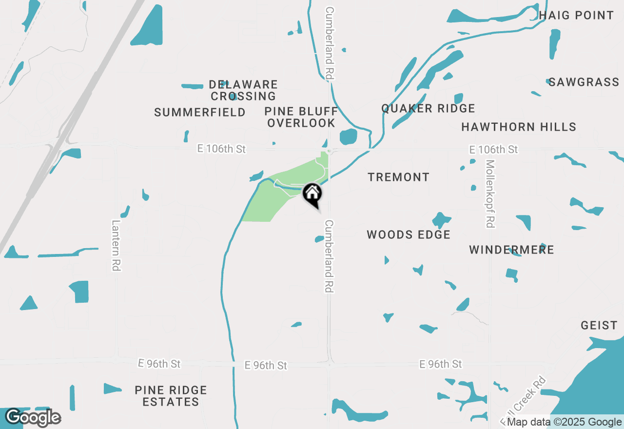 Map of 10324 Springridge Circle, Fishers, IN 46037