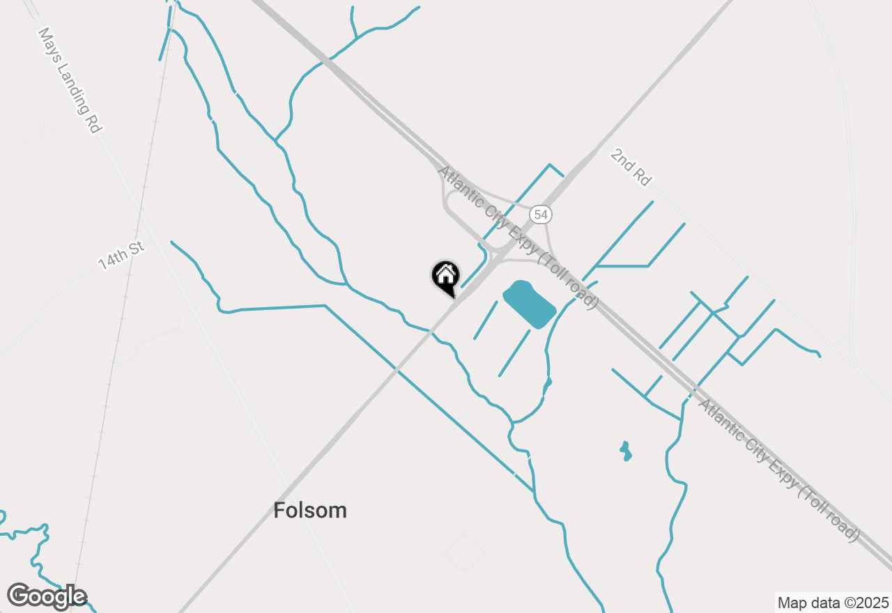 Map of 977 12th Street, Hammonton, NJ 08037