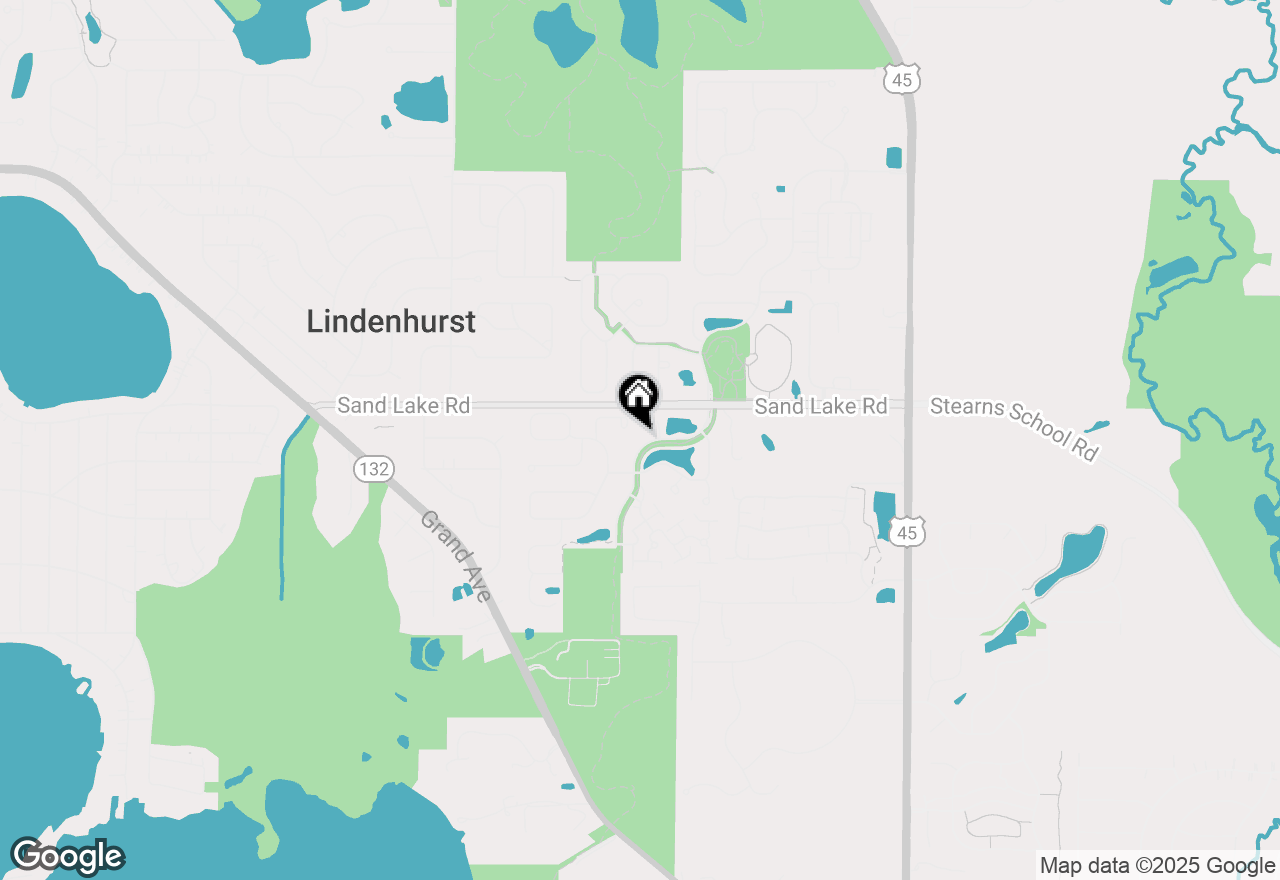 Map of 434 Country Place, Lindenhurst, IL 60046