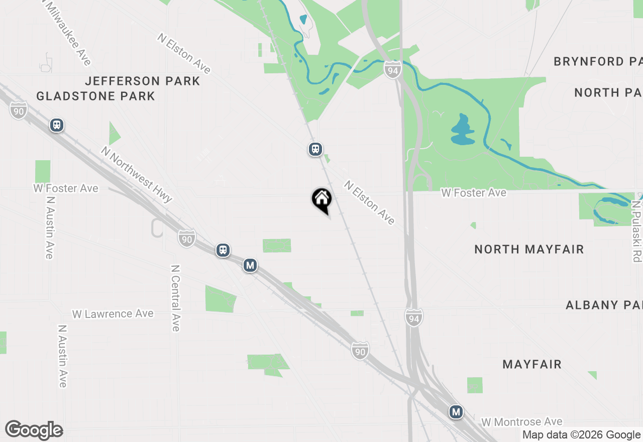 Map of 5058 W Carmen Avenue, Chicago, IL 60630