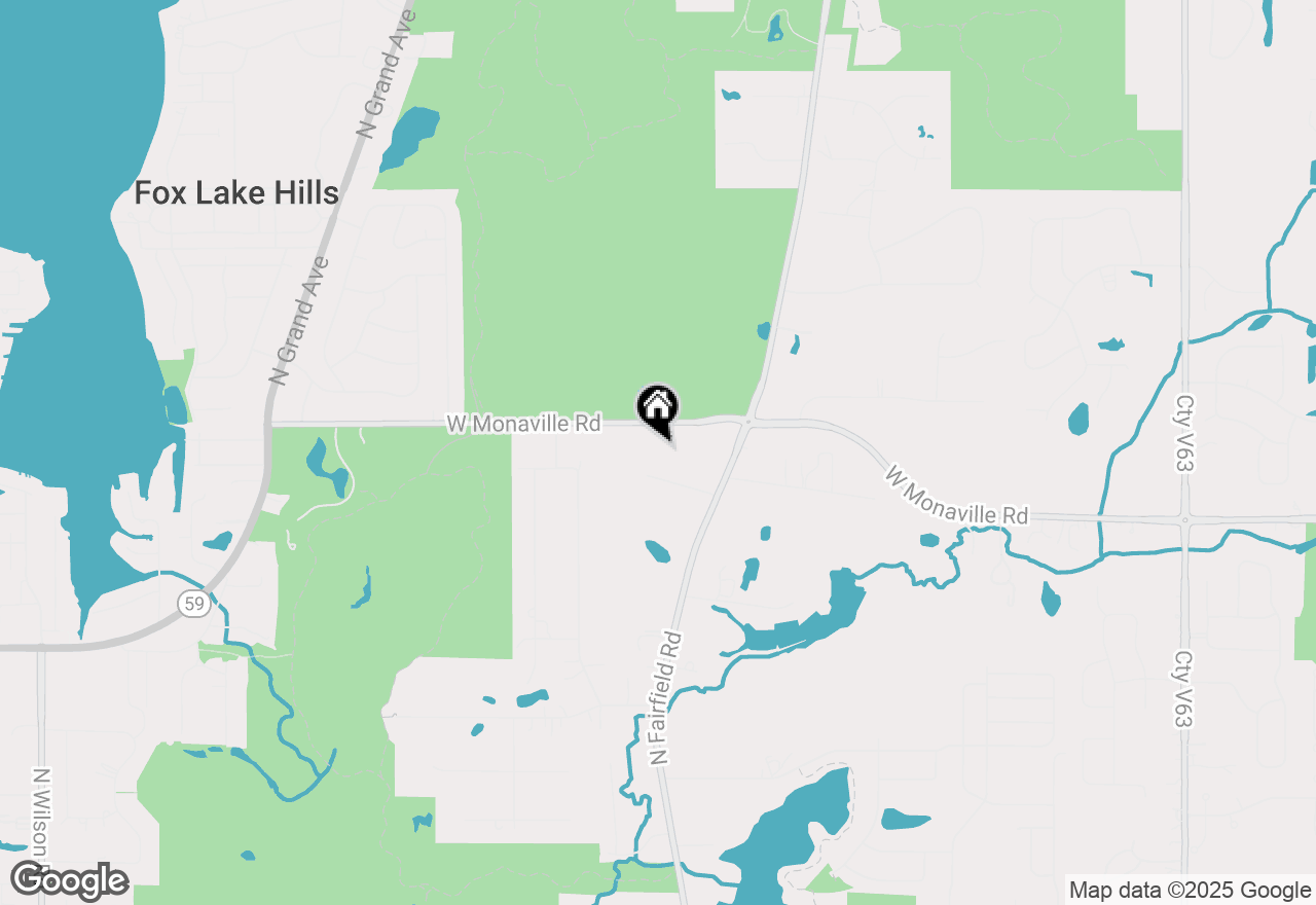 Map of 24745 W Monaville Road, Lake Villa, IL 60046