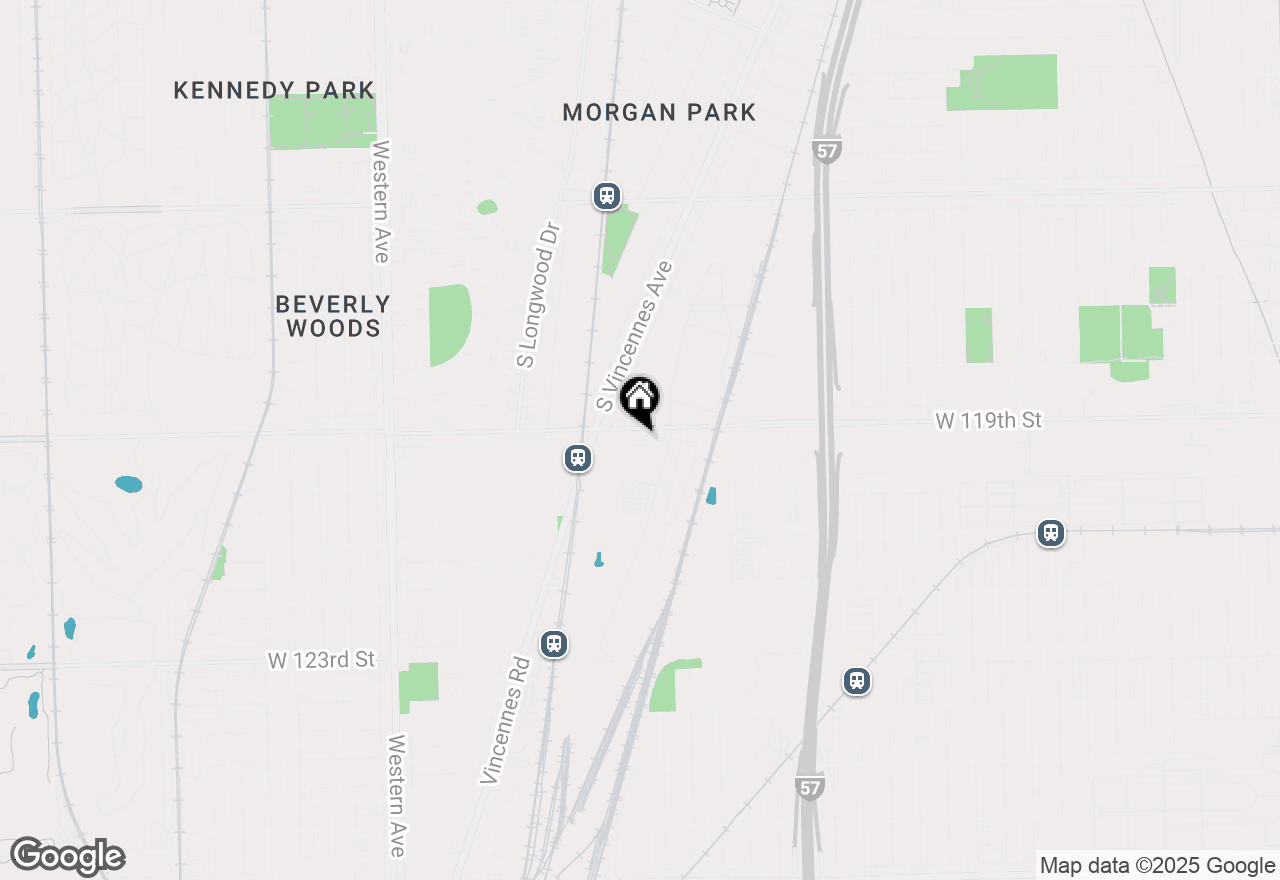 Map of 2001 119th Place, Blue Island, IL 60406