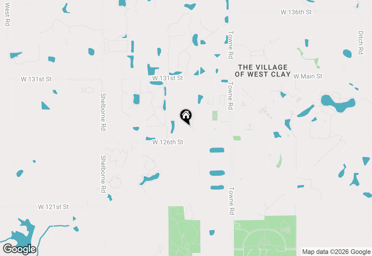 Map of 12674 Moonseed Drive, Carmel, IN 46032