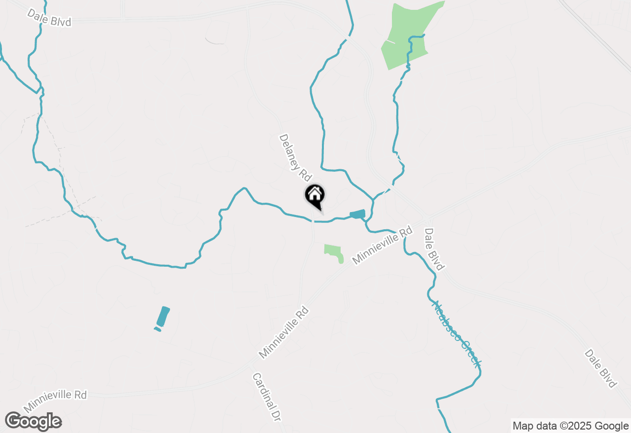 Map of 14435 Delaney Road, Woodbridge, VA 22193