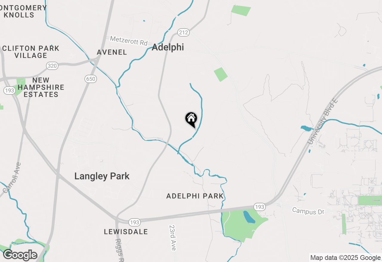 Map of 2310 Cool Spring, Hyattsville, MD 20783
