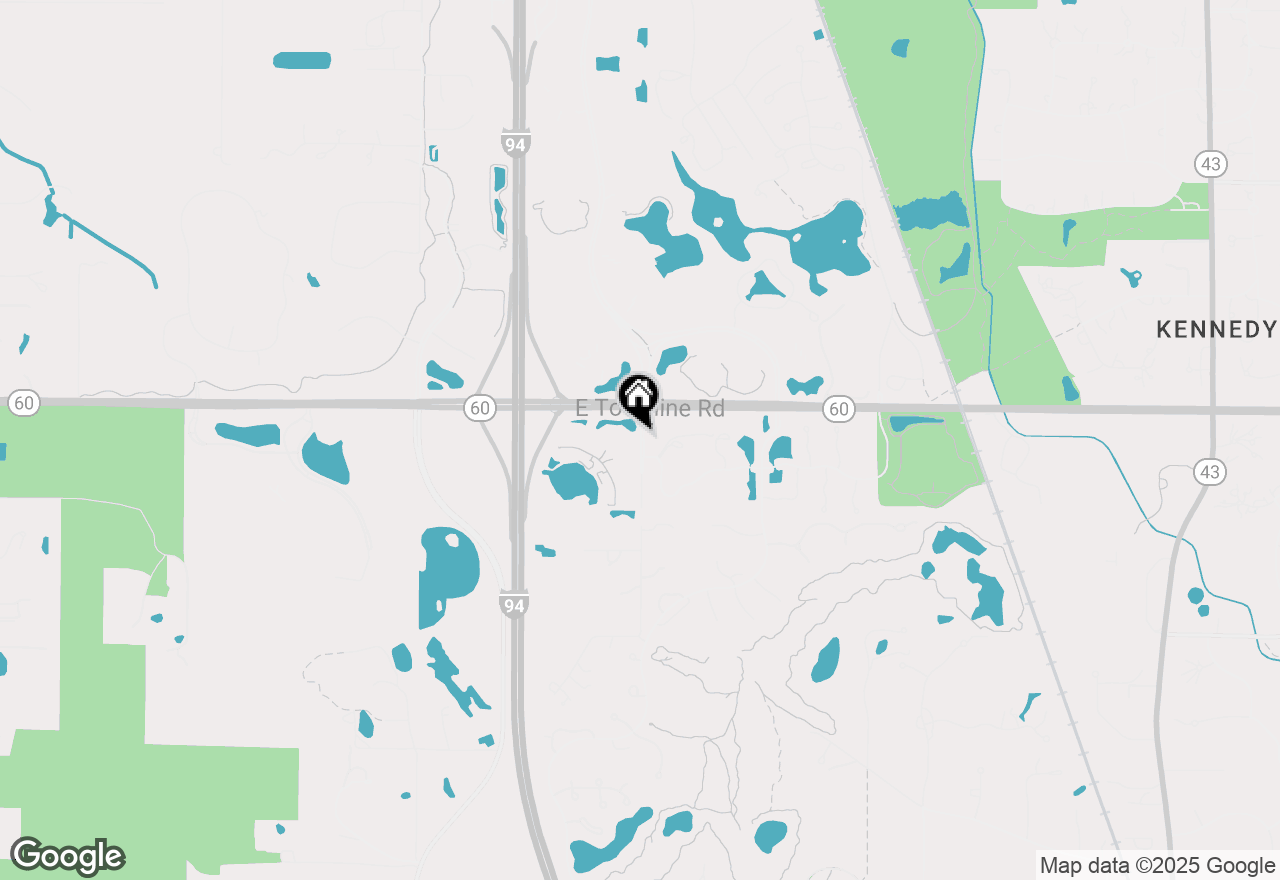 Map of 2050 W Saunders Road, Lake Forest, IL 60045