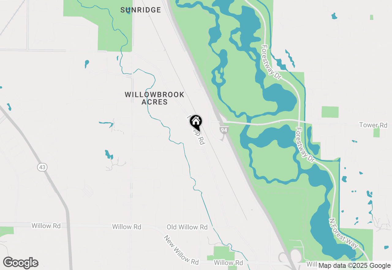 Map of 850 Happ Road, Northfield, IL 60093