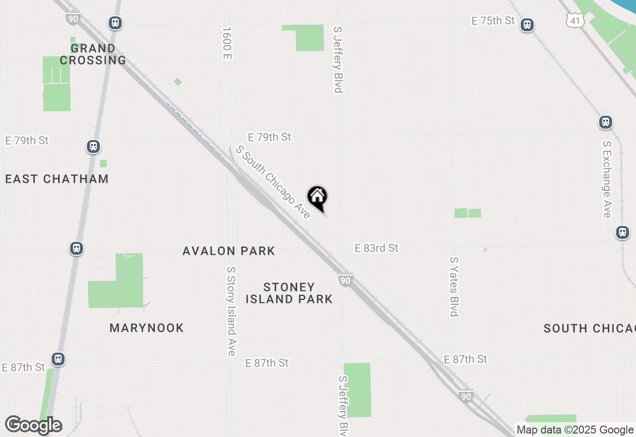 Map of 8173 S South Chicago Avenue, Chicago, IL 60617